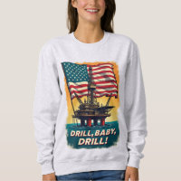 Gulf of Mexico –Drill Baby Drill Vintage Political