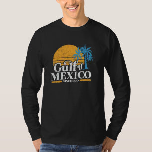 Gulf of Mexico Est. 1550 Retro Vintage T-Shirt