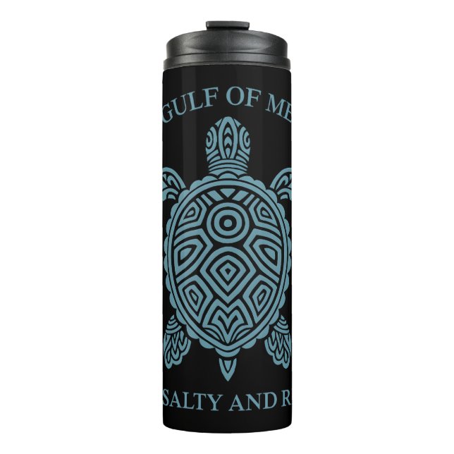 Gulf Of Mexico ESTD 1550 Stay Salty And Resist Thermal Tumbler (Front)