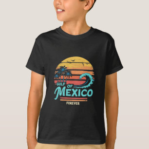 Gulf of Mexico Forever Vintage Beach Mexican  T-Shirt