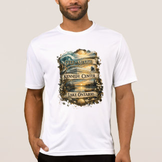 Gulf of Mexico Kennedy Centre Lake Ontario Locatio T-Shirt