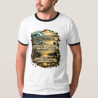 Gulf of Mexico Kennedy Centre Lake Ontario Locatio T-Shirt