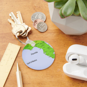 GULF OF MEXICO  KEY RING