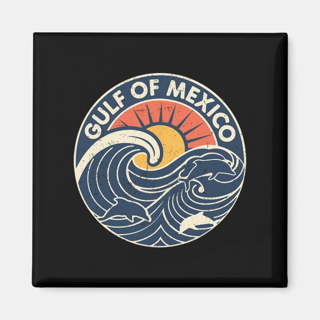 Gulf Of Mexico  Magnet (Front)