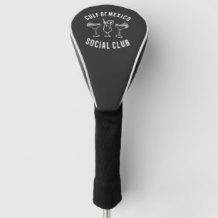 Gulf of Mexico Social Club Funny Retro Golf Head Cover