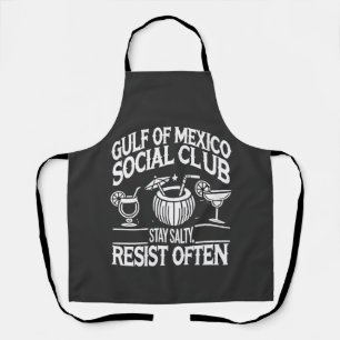 Gulf of Mexico Social Club Stay Salty Resist Apron