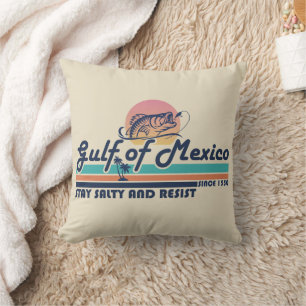 Gulf of Mexico stay salty and resist fishing Cushion