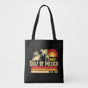 Gulf of Mexico stay salty vintage Tote Bag