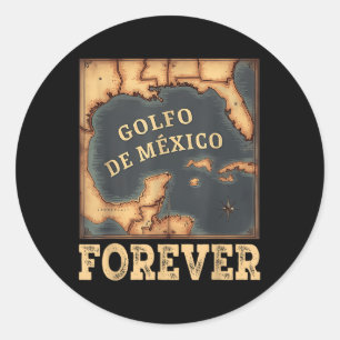 Gulf Of Mexico Summer Not Trump Us America Histori Classic Round Sticker