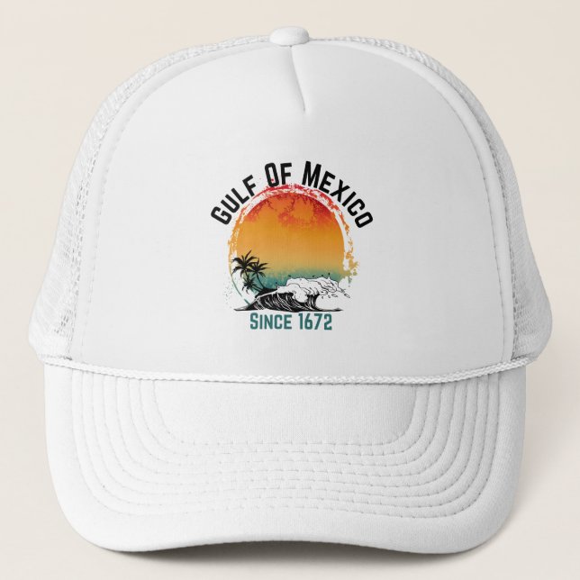 Gulf Of Mexico Trucker Hat (Front)