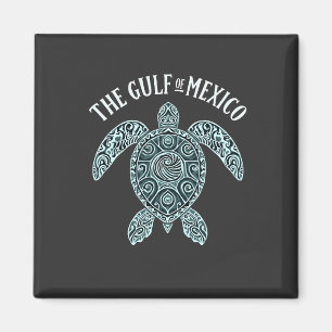 Gulf of Mexico Turtle Sea Latino Magnet