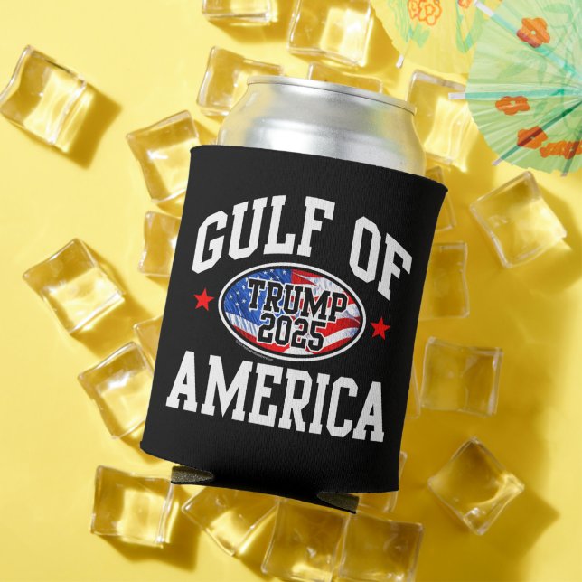 Gulf of the USA America 2025 Donald Trump Can Cooler (In Situ Summer)