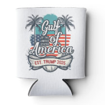 Gulf of the USA America Trump 2025 American Flag