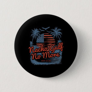 Gulf Of United States Of America Est 2025  6 Cm Round Badge