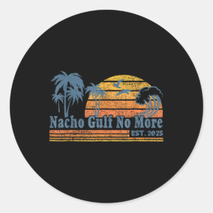 Gulf Of United States Of America Est. 2025  Classic Round Sticker