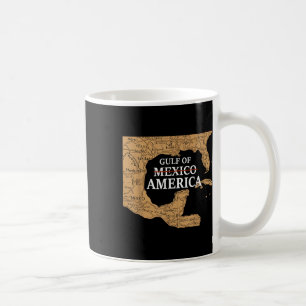 Gulf Of United States Of America Est 2025 Map Retr Coffee Mug