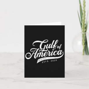 Gulf Of United States Of America Vintage 2025 Card