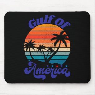 Gulf Of United States Of America Vintage Sunset Mouse Pad