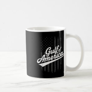 Gulf Of United States Of America Vintage Usa Flag Coffee Mug