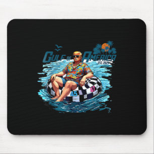 Gulf Of Us America American Flag Mexico Mouse Pad