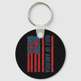 Gulf Of Us America Est 2025 Funny Gulf Of Usa Amer Key Ring