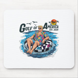 Gulf Of Us America Est 2025 Funny Trump Mouse Pad
