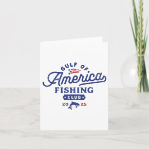 Gulf Of Us America Fishing Club Card