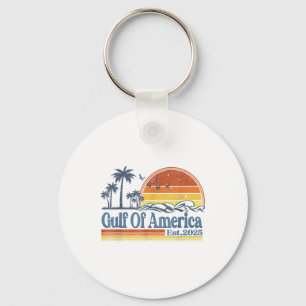 Gulf Of Us America Shirt Retro Golf Of Us America  Key Ring