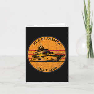 Gulf Of Us America Yacht Club Trump Gulf Of Us Ame Card