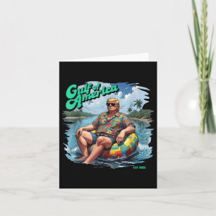 Gulf Of Usa America Card