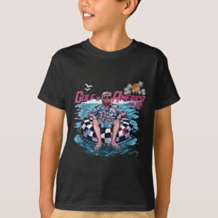 Gulf Of Usa America Est 2025 American Flag Gulf Me T-Shirt