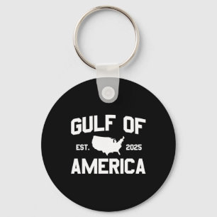 Gulf Of Usa America Est 2025 Gulf Of Us America  Key Ring