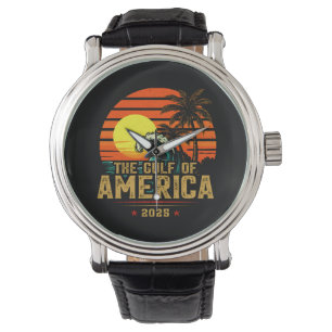 Gulf of USA America Est 2025 Retro Vintage Watch