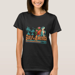 Gulf Of Usa America Est 2025 Turtle Gulf Mexico T-Shirt