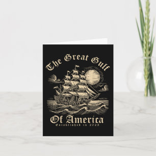 Gulf Of Usa America Funny Gulf Of Mexico 2025 Card