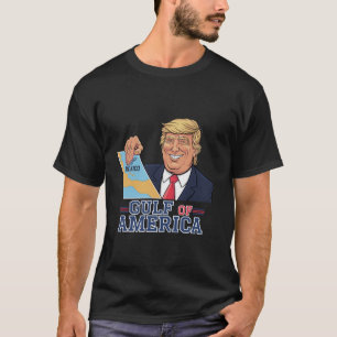 Gulf of USA America Funny Gulf of Mexico July 4th  T-Shirt