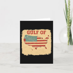 Gulf Of Usa America Funny Gulf Of Mexico Vintage U Card