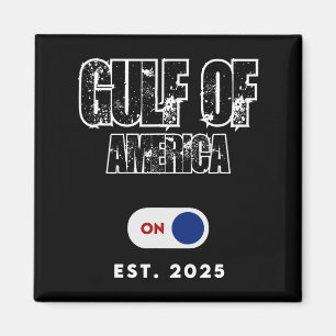 Gulf Of Usa America Funny On Mode Magnet