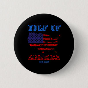 Gulf Of Usa America Mexico Gulf Est 2025 Us Americ 6 Cm Round Badge