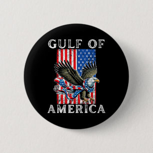 Gulf Of Usa America Mexico Gulf Est 2025 Us Americ 6 Cm Round Badge