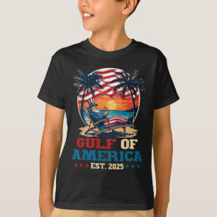 Gulf Of Usa America Mexico Gulf Est 2025 Us Americ T-Shirt
