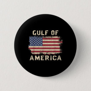 Gulf Of Usa America President Trump 2025 _1  6 Cm Round Badge