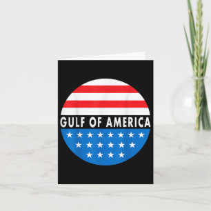Gulf Of Usa America President Trump 2025 _2 Card