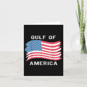 Gulf Of Usa America President Trump 2025 _4 Card