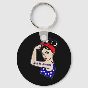 Gulf Of Usa America President Trump 2025 Key Ring