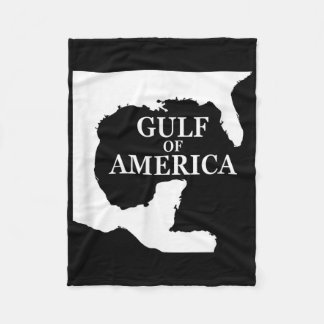 Gulf Of Usa America Shirt Funny Usa Flag  Fleece Blanket