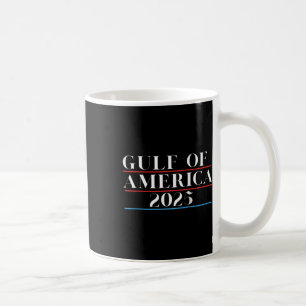 Gulf Of Usa America Trump 2025 Raglan Baseball Tee Coffee Mug