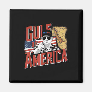 Gulf Of Usa America Trump Greeting From The Patrio Magnet