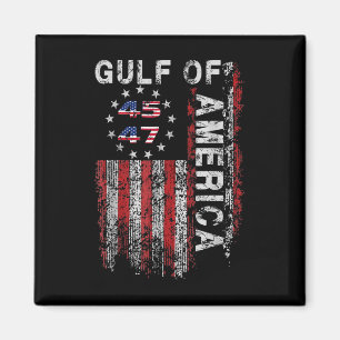 Gulf Of Usa America Trump Greeting From The Patrio Magnet