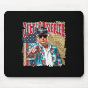 Gulf Of Usa America Trump Greeting From The Patrio Mouse Pad